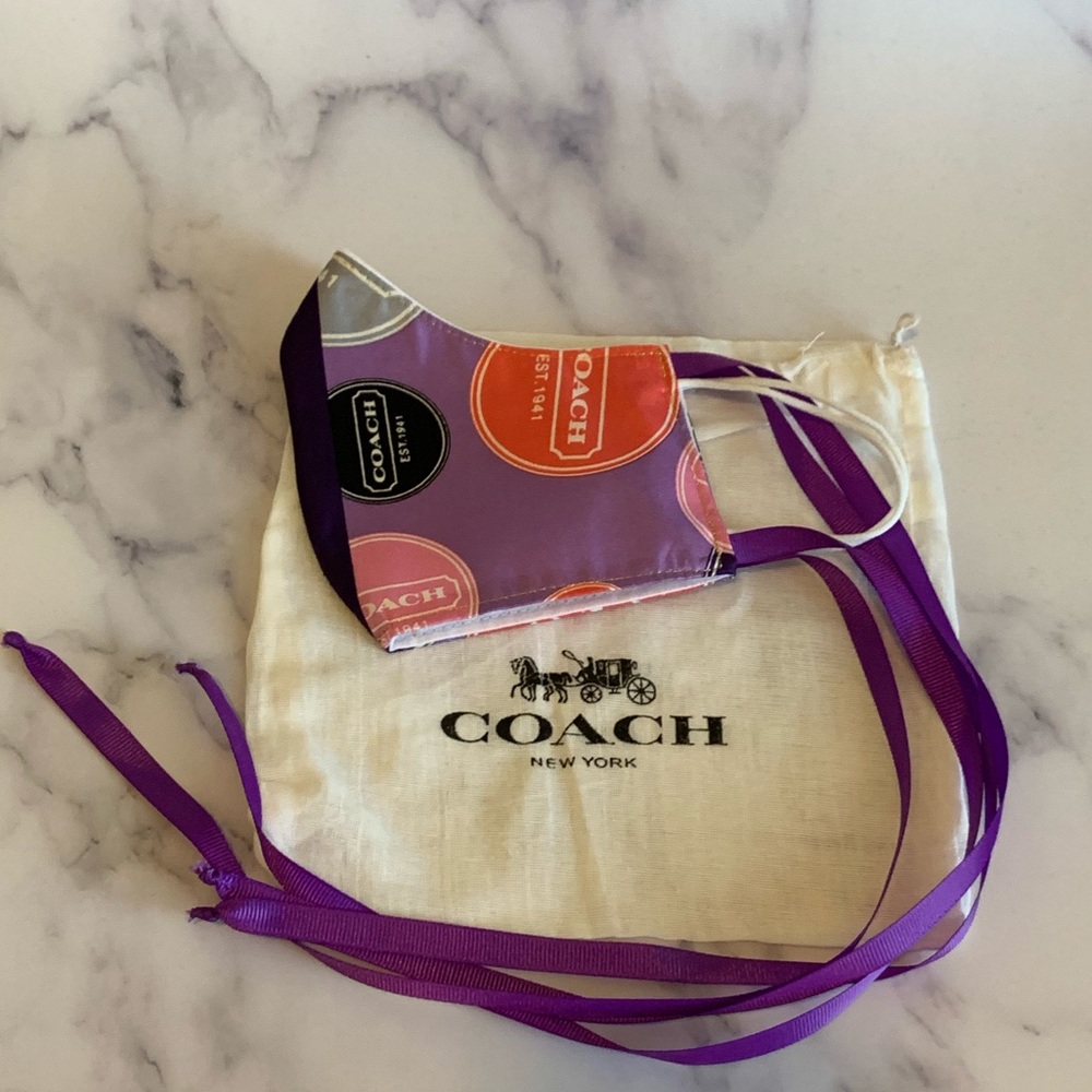 Coach Material Face Mask (Purple)